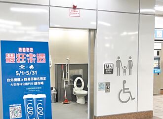 台北捷運親子廁所 合格率僅1.5％