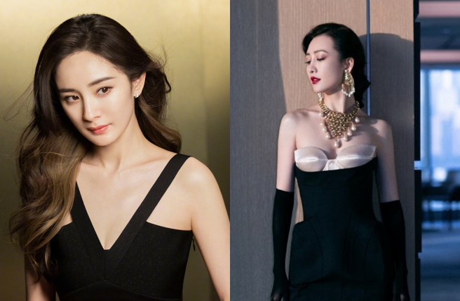 Angelababy在節目上提到楊冪，讓王鷗變了臉色。（圖／微博）