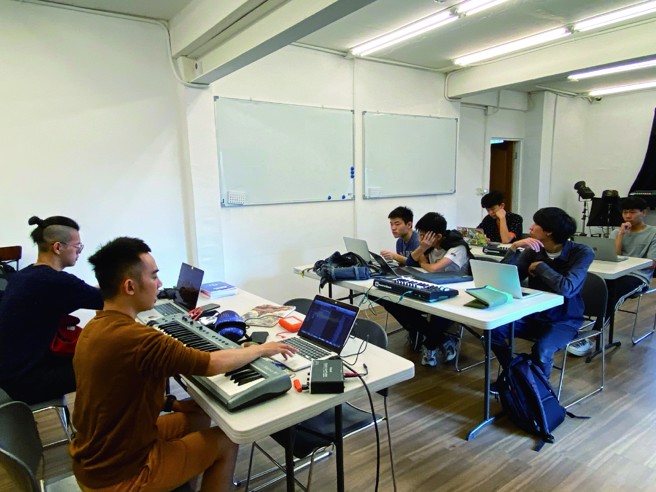 TMS 邀請專業師資，給予學生良好的學習資源。（攝影／陳志誠）