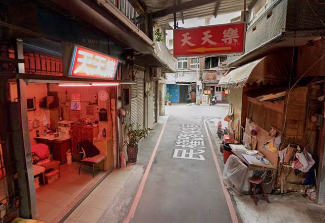 桃園市桃園區有著全國最後1間合法公娼「天天樂」，6月起驚傳自主停業，恐走入歷史。（圖取自Google Map／陳夢茹桃園傳真）
