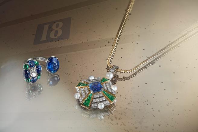 香奈儿为庆祝芳登广场旗舰店开幕，推出《Les Bijoux de Mademoiselle》限定珠宝。（CHANEL提供）