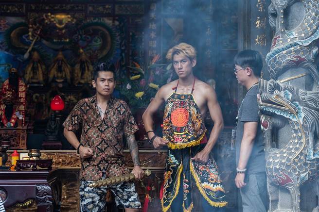 朱軒洋、張再興劇中服務的池王爺廟，是龍潭永福宮。（公視提供）