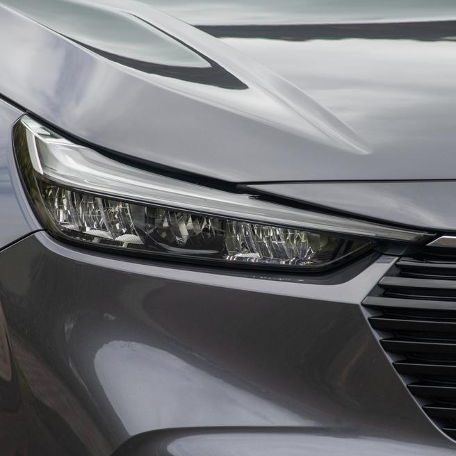 HONDA HR-V S+勁化版頭燈造型設計。（陳大任攝）