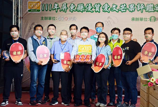 屏東愛文評鑑結果出爐，這也宣告芒果進入盛產期。（林和生攝）