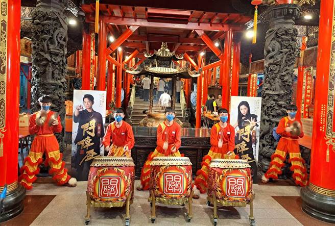 大甲鎮瀾宮今年特舉辦「菁英鬥陣盃」藝陣比賽，分為「八／什家將」、「戰鼓類」、「醒獅(南獅自選)類」3大類別。（陳世宗攝）