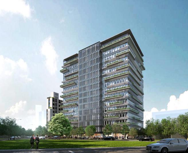 （冠德建设将斥资33亿元，兴建松山民权东公办都更案，预计打造两栋大楼。图∕业者提供）