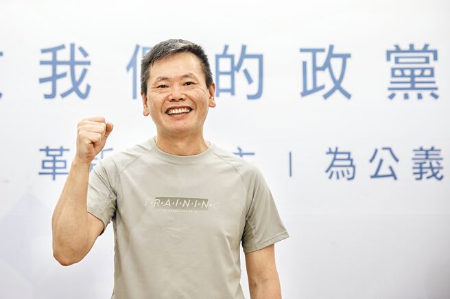 国民党立委林为洲转战竹北市长，将决定他能否更上一层楼。（罗浚滨摄）