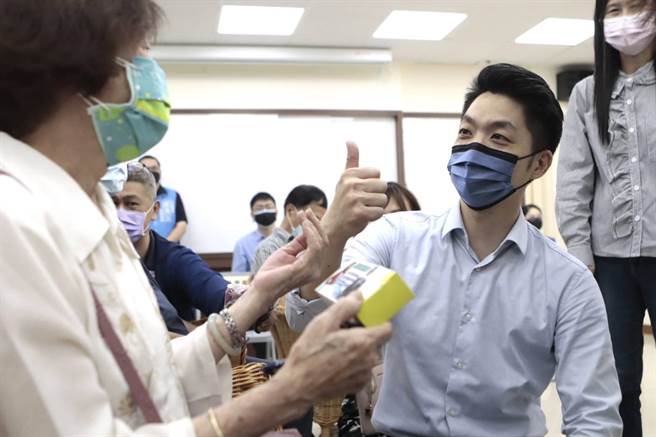 国民党台北市长参选人蒋万安。（蒋万安办公室提供）