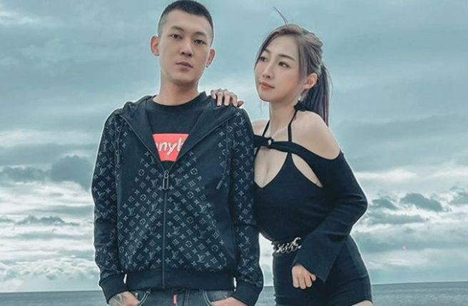 「凤梨」（吴泓逸）与夜店DJ女友欧菈感情稳定。(yi0107 IG)