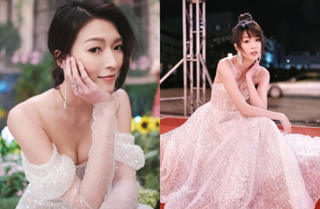 连诗雅在社群平台上宣布与男星陈家乐放闪宣布结婚喜讯。（图／Shiga Lin 连诗雅 facebook）