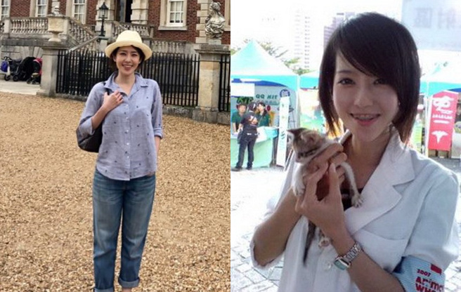 「兽医乃」刘乃洁已是人妻人母，目前回母校当教授。（图／FB@刘乃洁）