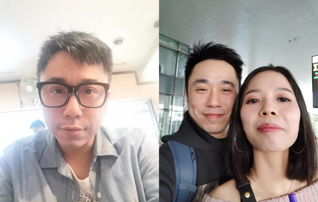 小彬彬結婚3次，交過的女朋友高達24位。右圖女為第三任越南妻小英。（圖／FB@溫兆宇）