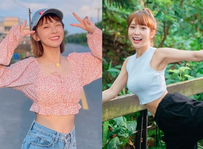 温妮在《木曜4超玩》练就柔软健美体魄，染疫痊癒后力求找回肌力。（图／取自温妮IG）