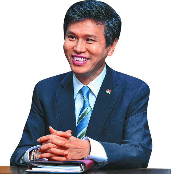 信义代销总经理李少康。图／王德为