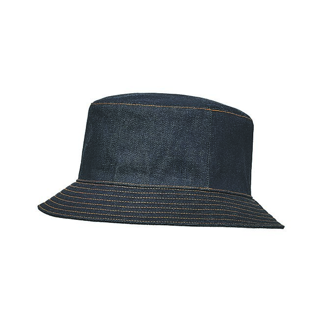 爱马仕丹寧渔夫帽，1万2300元。（Hermes提供）