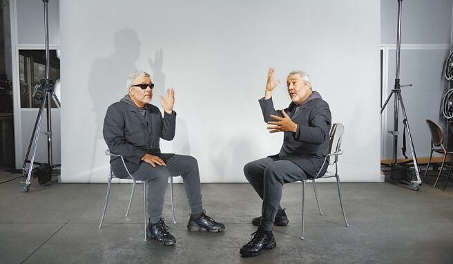 Philippe Starck为Dior Maison重新打造的Medallion圆背椅作品。（Dior提供）