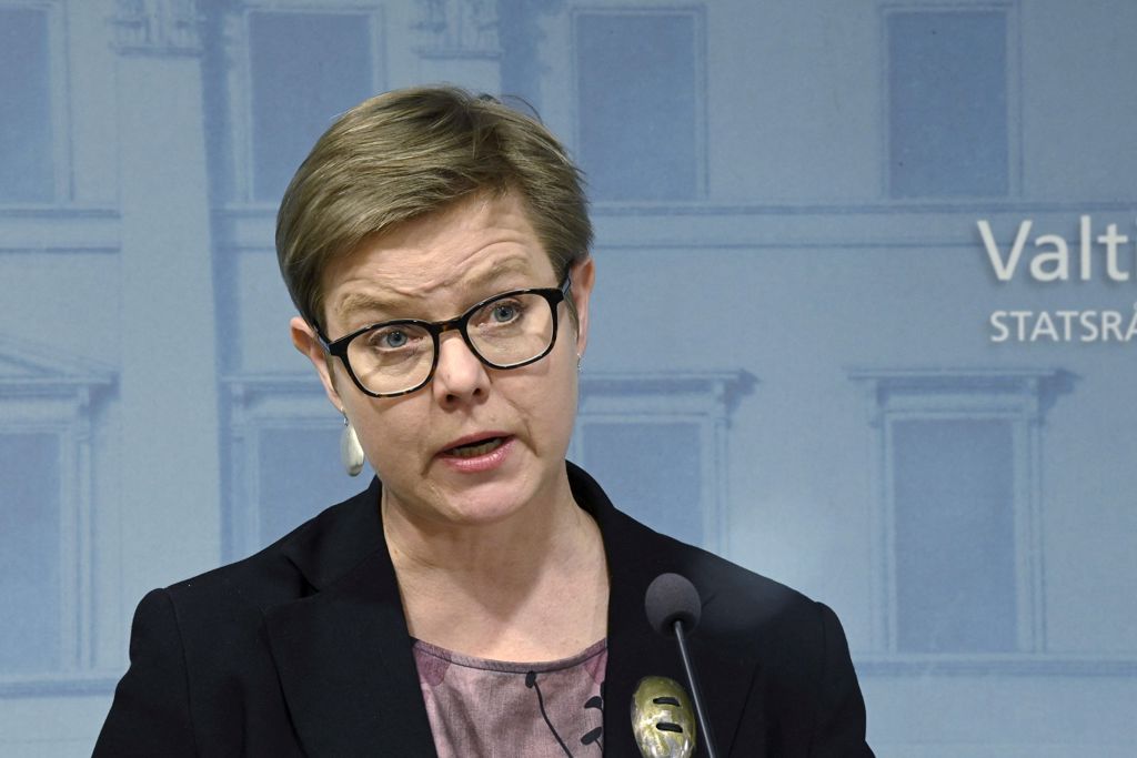 芬兰内政部长米柯能（Krista Mikkonen）。图/路透社(photo:ChinaTimes)
