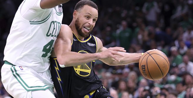 柯瑞今天训练表示G4自己一定会上(美联社资料照)