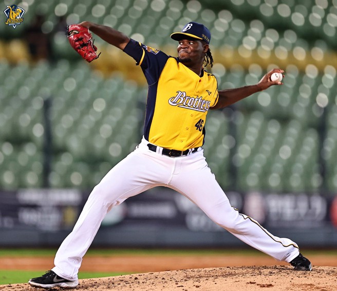 中信兄弟德保拉。（中信兄弟提供）