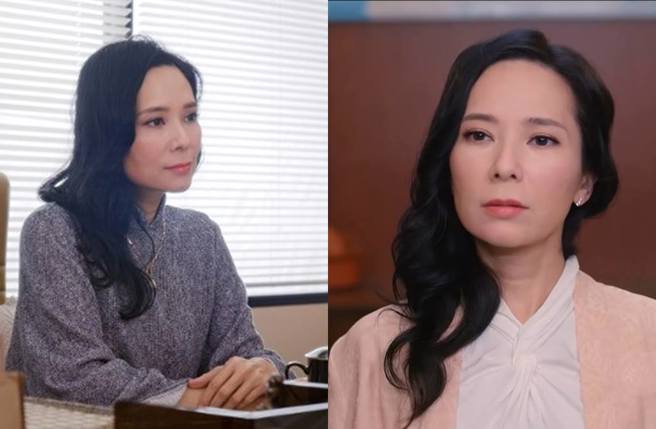 郭羡妮在新剧《冥冥之中》被指脸变了。(图／翻摄东网、ViuTV脸书)
