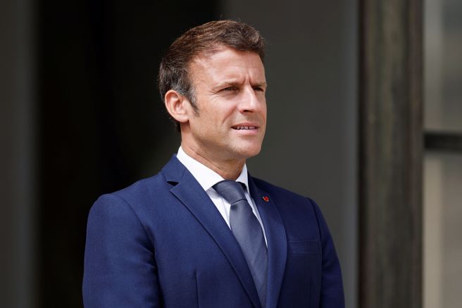 法国总统马克宏（Emmanuel Macron）（图/路透）