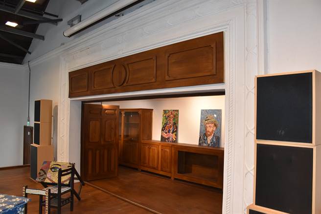 竹南國中尋堂小學堂原有奉安室，整修後已改成校史室。（謝明俊攝）