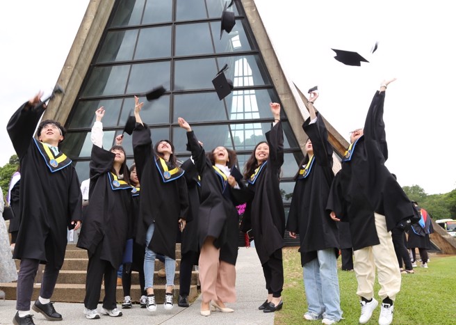 毕业典礼示意图。（示意图／东海大学提供）