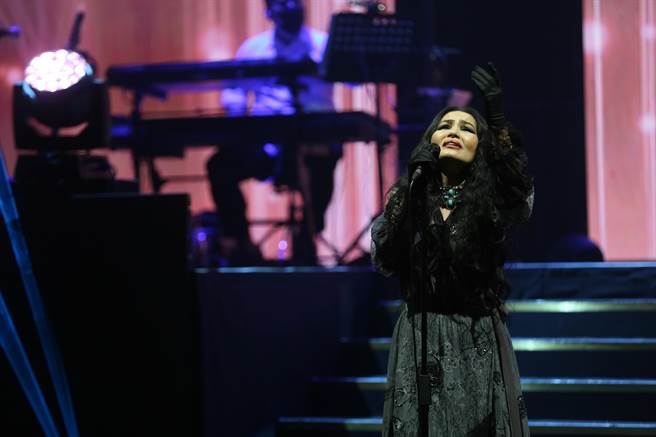 潘越雲今晚在台北國際會議中心開唱。（寶吉祥集團提供）