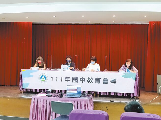 国中教育会考今（10）日公布成绩，解题老师解析各科分数与答题情况。（李侑珊摄）