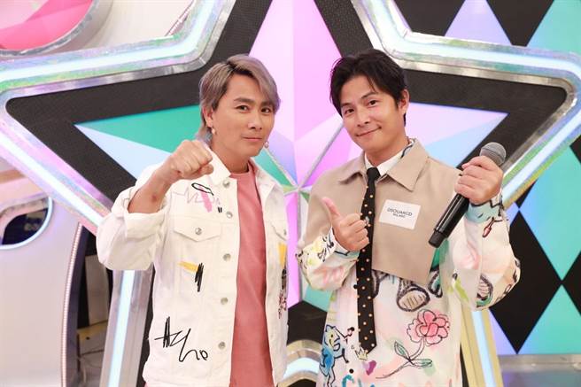 民视《明星许愿池》由王仁甫（左）、孙协志主持。（民视提供）