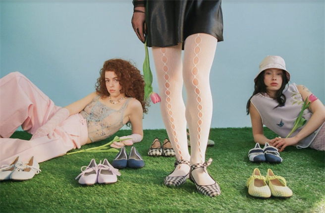 inooknit主打平底鞋针织技术能比传统制鞋方法更爱护地球。（inooknit提供）