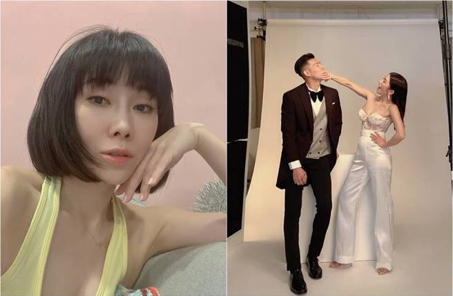 KIMIKO在2020年嫁给教授老公王家玄。（图／取材自KIMIKO脸书）