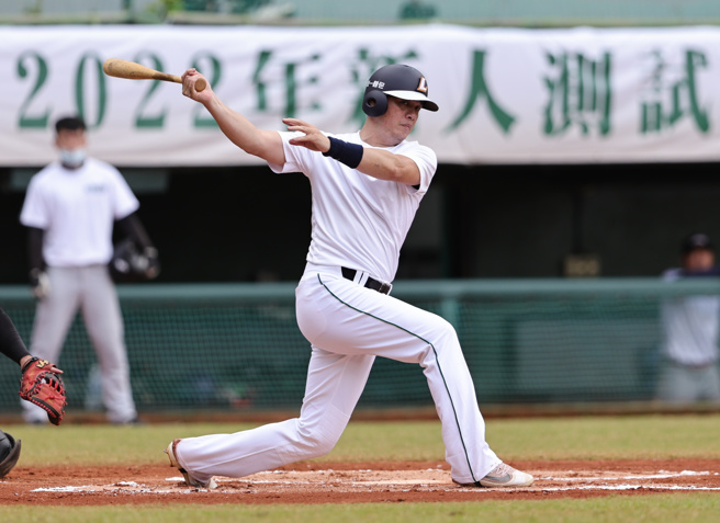 郭岱琦。（台钢雄鹰提供）