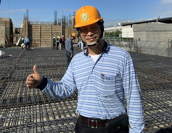 出身泥水匠家庭，沈志秋从小在水泥与沙尘中成长。(照片/师资培育及艺术教育司提供)