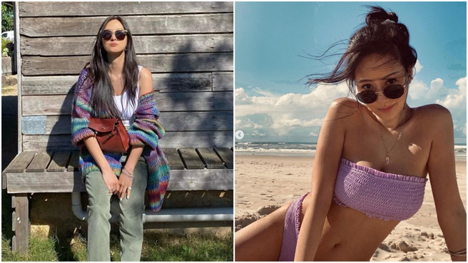 孙芸芸拥有冻龄五官及身材。（图/孙芸IG）