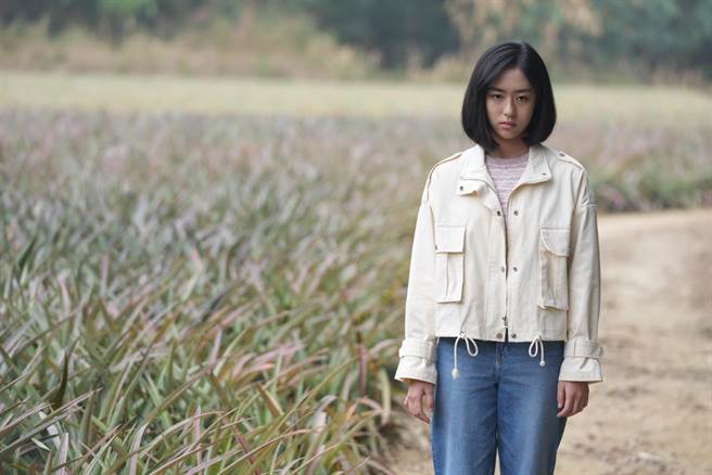 新人麦语彤（彤彤）首度挑战大银幕演出就展现高难度撞鬼演技。（马棋朵数位影像提供）