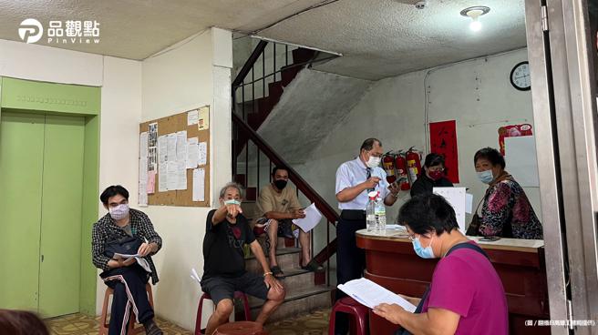 品观点│「城中城」首排公寓大厦拉皮  高市辅导成立管理组织。（品观点提供）