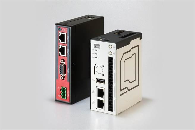 工研院新创公司「智连工控」推出工业物联网技术关键模组「半导体设备通讯标准闸道器（SECI Box）」，具备随插即用、高度整合的优势，仅一个巴掌大小，就能将装置或设备的各种资料转换为SECS／GEM讯息，具备简易、便捷且节省布署空间等优点。（工研院提供／罗浚滨新竹传真）