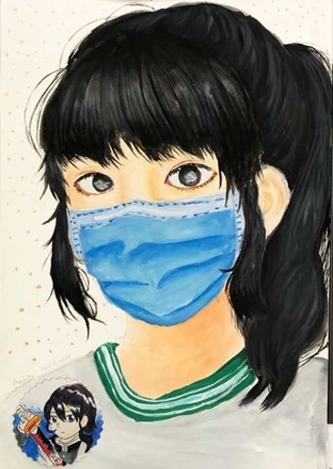 人物練習系列主題作品(圖/東門國小提供)