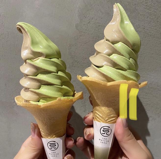 一Ｏ八抹茶茶廊，选用道地京都宇治抹茶制作。（远东巨城提供）