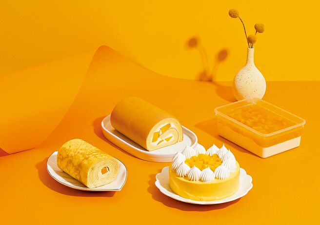 全联今年持续看好消费者对芒果甜点的热爱，预计此檔业绩可达4500万元。（全联提供）