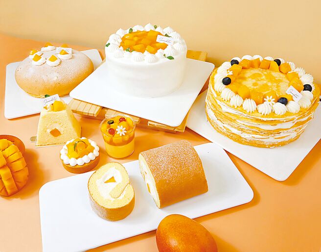 city’super台中店独家引进台中蓝带甜点名店－三牧田麵包专门店，推出7款季节限定甜点。（city’super提供）