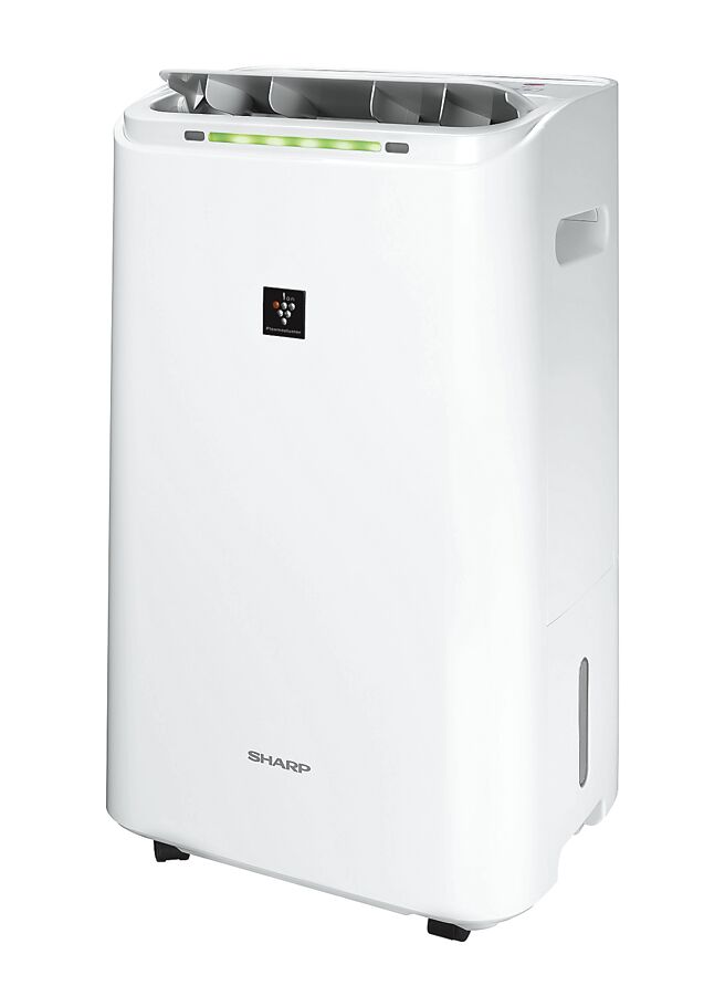 PChome 24h购物的SHARP自动除菌离子除溼机DW-L12ST-W，原价1万2900元，15至20日特价9999元。（PChome 24h购物提供）