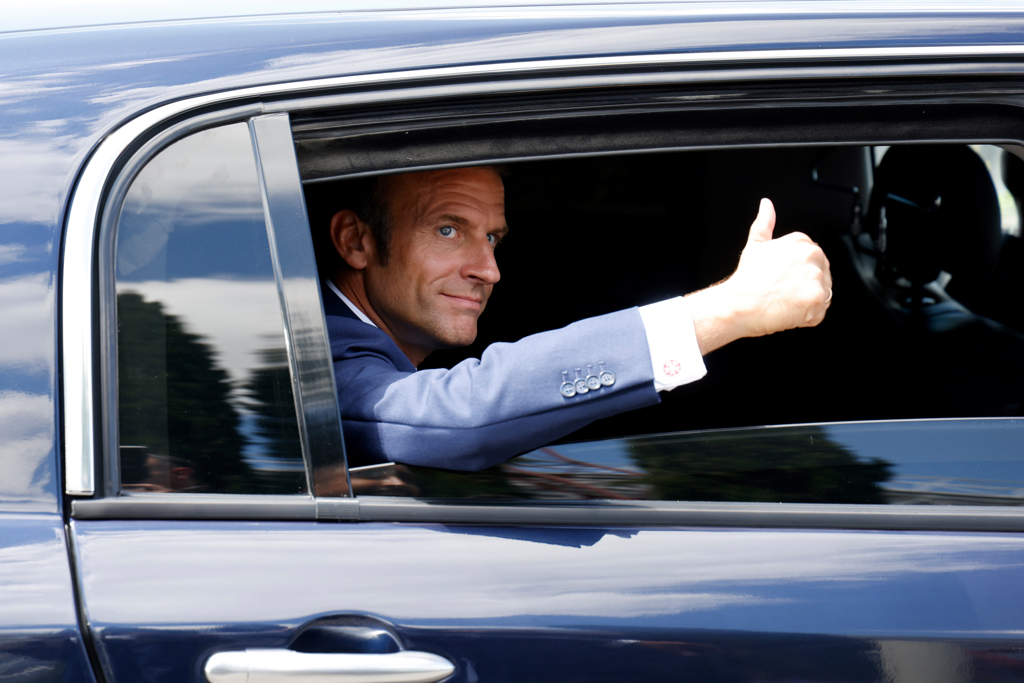 法国总统马克宏（ Emmanuel Macron ）（图/美联社）(photo:ChinaTimes)