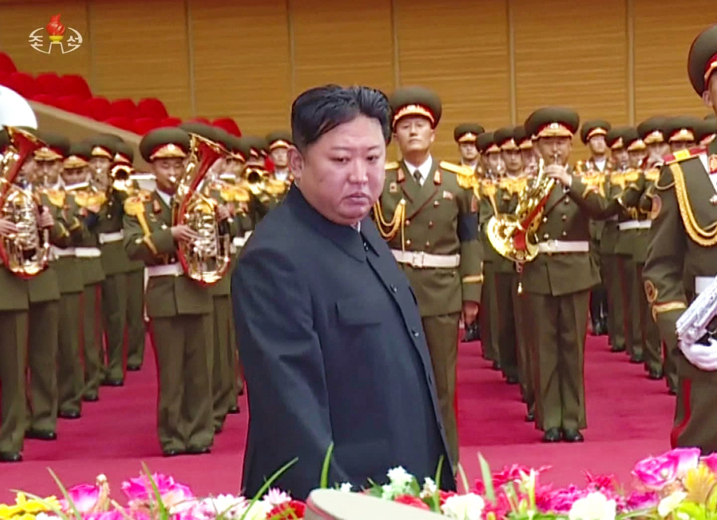 北韩12日发布已故金正恩「人生导师」玄哲海（Hyon Chol Hae）的纪录片，影片流露金正恩与玄哲海的深厚师徒情感。（图／TPG、达志影像、北韩朝中社提供）(photo:ChinaTimes)