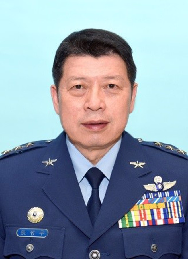 张哲平上将调任总统府上将战略顾问。（图／国防部提供）