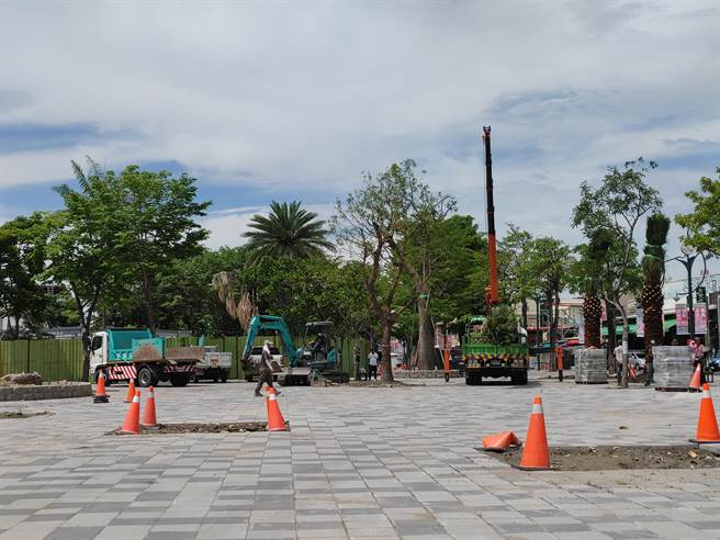 「怡然自得，五感生心─田尾迎宾之心规划计画」工程2020年2月获内政部营建署补助1.28亿元进行改造，不过计划一波三折，原包商工程延宕不满被县府解约，还向县府求偿。(吴建辉摄)