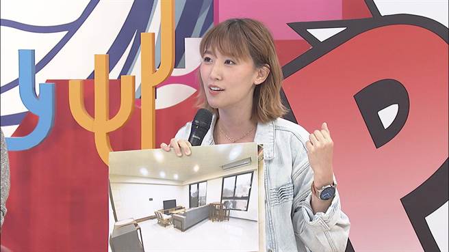 李懿为了买房，曾泪洒代销中心。（中天综合台提供）