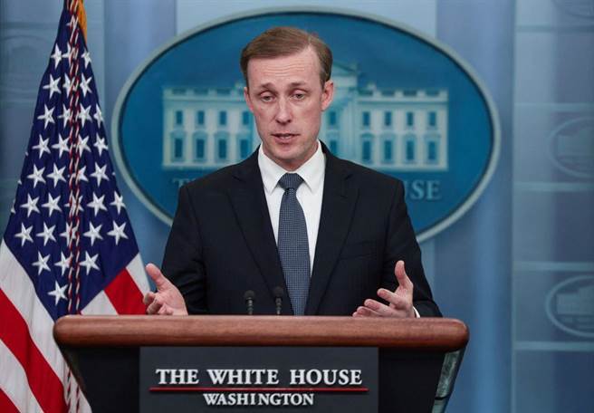 白宮國家安全顧問蘇利文（Jake Sullivan）。（圖／路透社）