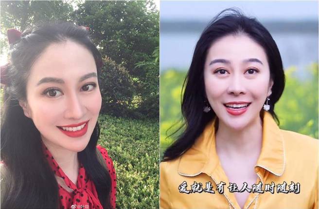 叶璇驳斥整形传闻。（图／取材自叶璇微博）